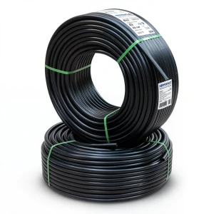 HDPE Pipes PE 80 Pressure 10 Bar 125 mm Diameter 9.2 mm Thickness Black | NEPROPLAST