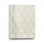 Italian geometric wallpaper, size 10 m x  0.70 m, light beige color, model Z76010