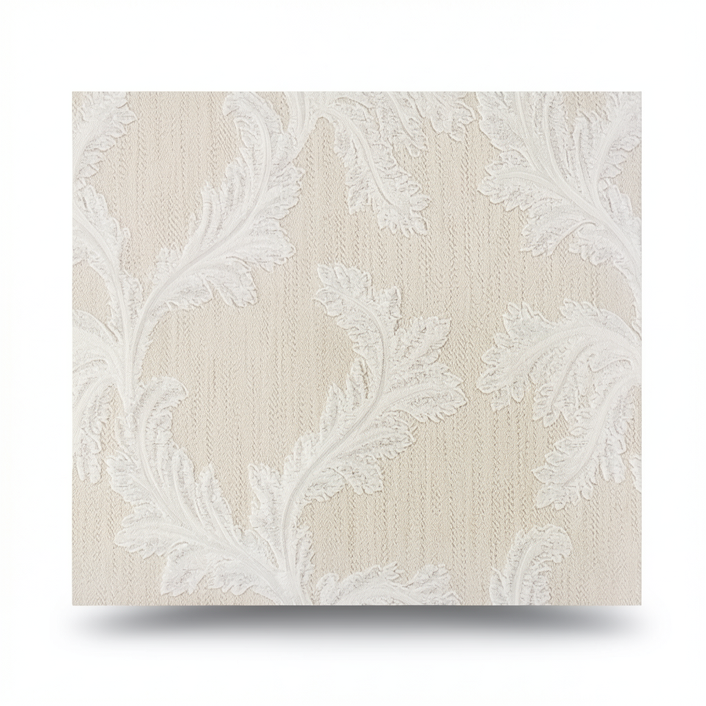 Italian Wallpaper 10m x 1.06m Beige Color, Model 7311