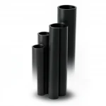 مواسير HDPE الجودة   SDR 26  قطر خارجي 140 مم سمك 5.4 مم لون اسود