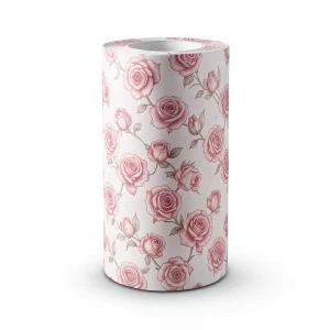 Italian Wallpaper Patterned Design Rose Color, Size 10mx0.70m, Model 15029