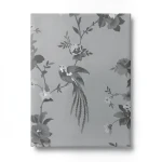 German Floral Wall Covering 10m x 0.53m Gray, Model 440645