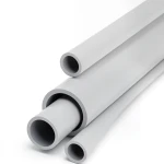UPVC Pipes Schedule 80 Size 1 ¼ Inch Thickness 4.85 mm Light Gray