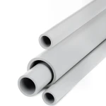 UPVC Pipes Schedule 80 Size 1 ½ Inch Thickness 5.08 mm Light Gray