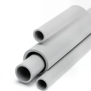 UPVC Pipes Schedule 80 Size 1 Inch Thickness 4.55 mm Light Gray