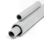 UPVC Pipes Schedule 80 Size 4 Inch Thickness 8.56 mm Light Gray