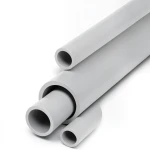 مواسير UPVC جدول 80 مقاس 2 إنش سمك 5.54 مم لون رمادي فاتح