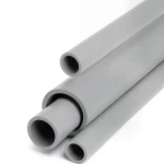 UPVC Pipes Schedule 80 Size 6 Inch Thickness 10.97 mm Light Gray