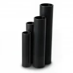 مواسير HDPE الجودة   SDR 26  قطر خارجي 140 مم سمك 5.4 مم لون اسود