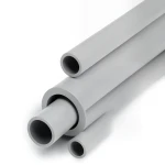 مواسير UPVC جدول 80 مقاس 4 إنش سمك 8.56 مم لون رمادي فاتح