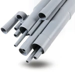 UPVC Pipes Nominal Pressure 10 Bar Outside Diameter 25 mm Thickness 1.5 mm Gray
