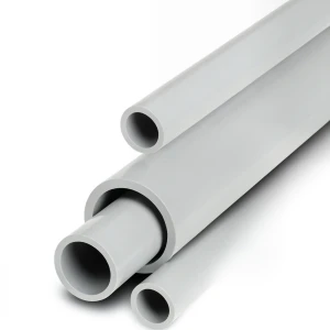 أنابيب UPVC جدول 80 مقاس 6 إنش سمك 10.97 مم لون رمادي فاتح