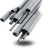 UPVC Pipes Nominal Pressure 10 Bar Outside Diameter 40 mm Thickness 1.9 mm Gray - Image 1
