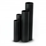 مواسير HDPE الجودة   SDR 26  قطر خارجي 250 مم سمك 9.6 مم لون اسود