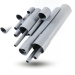 UPVC Pipes Nominal Pressure 10 Bar Outside Diameter 63 mm Thickness 3 mm Gray