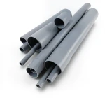 UPVC Pipes Nominal Pressure 10 Bar Outside Diameter 50 mm Thickness 2.4 mm Gray
