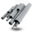 UPVC Pipes Pressure 10 Bar Outside Diameter 63 mm Thickness 3 mm Gray - Image 1