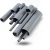 UPVC Pipes Nominal Pressure 10 Bar Outside Diameter 125 mm Thickness 6 mm Gray - Image 1