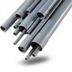 UPVC Pipes Nominal Pressure 10 Bar Outside Diameter 140 mm Thickness 6.7 mm Gray