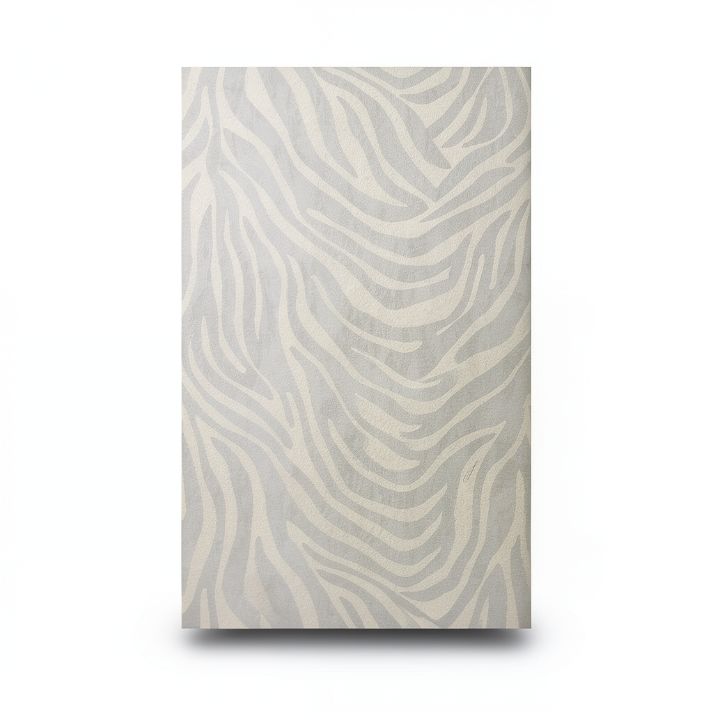 Italian Wallpaper Beige with Gray Patterned Design, Size 10m x 0.70m, Model 15032