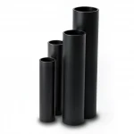 مواسير HDPE الجودة   SDR 26  قطر خارجي 250 مم سمك 9.6 مم لون اسود