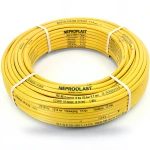 أنابيب HDPE نيبروبلاست PE 80 ضغط 10 بار قطر خارجي 90 مم سمك 6.7 مم لون أصفر | نيبروبلاست