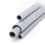 UPVC Pipes Schedule 80 Size 1 ½ Inch Thickness 5.08 mm Light Gray