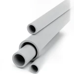 مواسير UPVC جدول 80 مقاس ½ 2 إنش سمك 7.01 مم لون رمادي فاتح