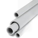 UPVC Pipes Schedule 80 Size 3 Inch Thickness 7.62 mm Light Gray