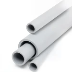 UPVC Pipes Schedule 80 Size 4 Inch Thickness 8.56 mm Light Gray