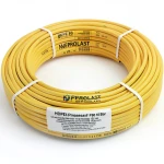 أنابيب HDPE PE 80 ضغط 10 بار قطر خارجي 125 مم سمك 9.2 مم لون أصفر | نيبروبلاست
