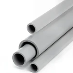 أنابيب UPVC جدول 80 مقاس 6 إنش سمك 10.97 مم لون رمادي فاتح