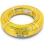 أنابيب HDPE PE 80 ضغط 10 بار قطر خارجي 110 مم سمك 8.1 مم لون أصفر | نيبروبلاست