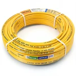 أنابيب HDPE نيبروبلاست PE 80 ضغط 10 بار قطر خارجي 20 مم سمك 1.8 مم لون أصفر | نيبروبلاست