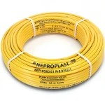 HDPE Pipes PE 80 Pressure 10 Bar Outside Diameter 125 mm Thickness 9.2 mm Yellow | NEPROPLAST
