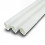 مواسير UPVC جاسكو جدول 40  مقاس ¼ 1 إنش سمك 3.56 مم لون أبيض