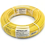 أنابيب HDPE PE 80 ضغط 10 بار قطر خارجي 32 مم سمك 2.4 مم لون أصفر | نيبروبلاست