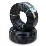 أنابيب HDPE PE 80 ضغط 10 بار قطر 25 مم سمك 1.9 مم لون أسود | نيبروبلاست
