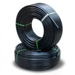 أنابيب HDPE نيبروبلاست PE 80 ضغط 10 بار قطر خارجي 32 مم سمك 2.4 مم لون أسود | نيبروبلاست