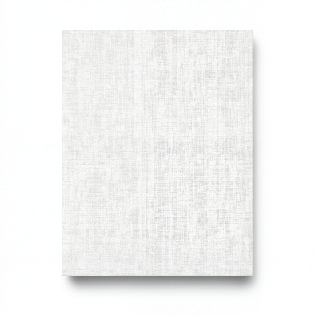 German Plain Wallpaper 10m x 0.53m Off White, Model 440805