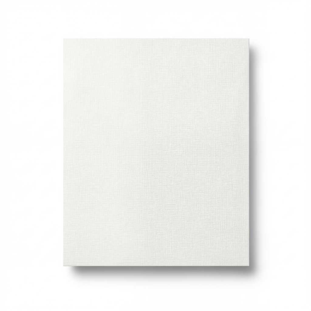 German Plain Wallpaper 10m x 0.53m Off White, Model 440805