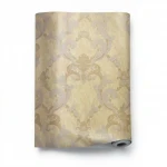 Italian wall decoration classic design, size 10 m x 1.06 m, beige color, model 81875 