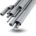 UPVC Pipes Nominal Pressure 10 Bar Outside Diameter 225 mm Thickness 10.8 mm Gray