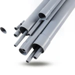 UPVC Pipes Nominal Pressure 6 Bar Outside Diameter 40 mm Thickness 1.8 mm Gray