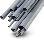 UPVC Pipes Nominal Pressure 6 Bar Outside Diameter 50 mm Thickness 1.8 mm Gray