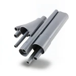 UPVC Pipes Nominal Pressure 6 Bar Outside Diameter 180 mm Thickness 5.3 mm Gray