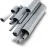 UPVC Pipes Nominal Pressure 6 Bar Outside Diameter 125 mm Thickness 3.7 mm Gray - Image 1