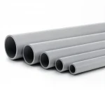مواسير UPVC الجودة ضغط 4 بار  قطر خارجي 400 مم سمك 7.9 مم لون رمادي