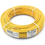 HDPE Pipes PE 100 Pressure 4 Bar 75 mm Diameter 1.9 mm Thickness Yellow | NEPROPLAST