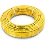 أنابيب HDPE نيبروبلاست PE 100 ضغط 4 بار قطر خارجي 63 مم سمك 1.8 مم لون أصفر | نيبروبلاست